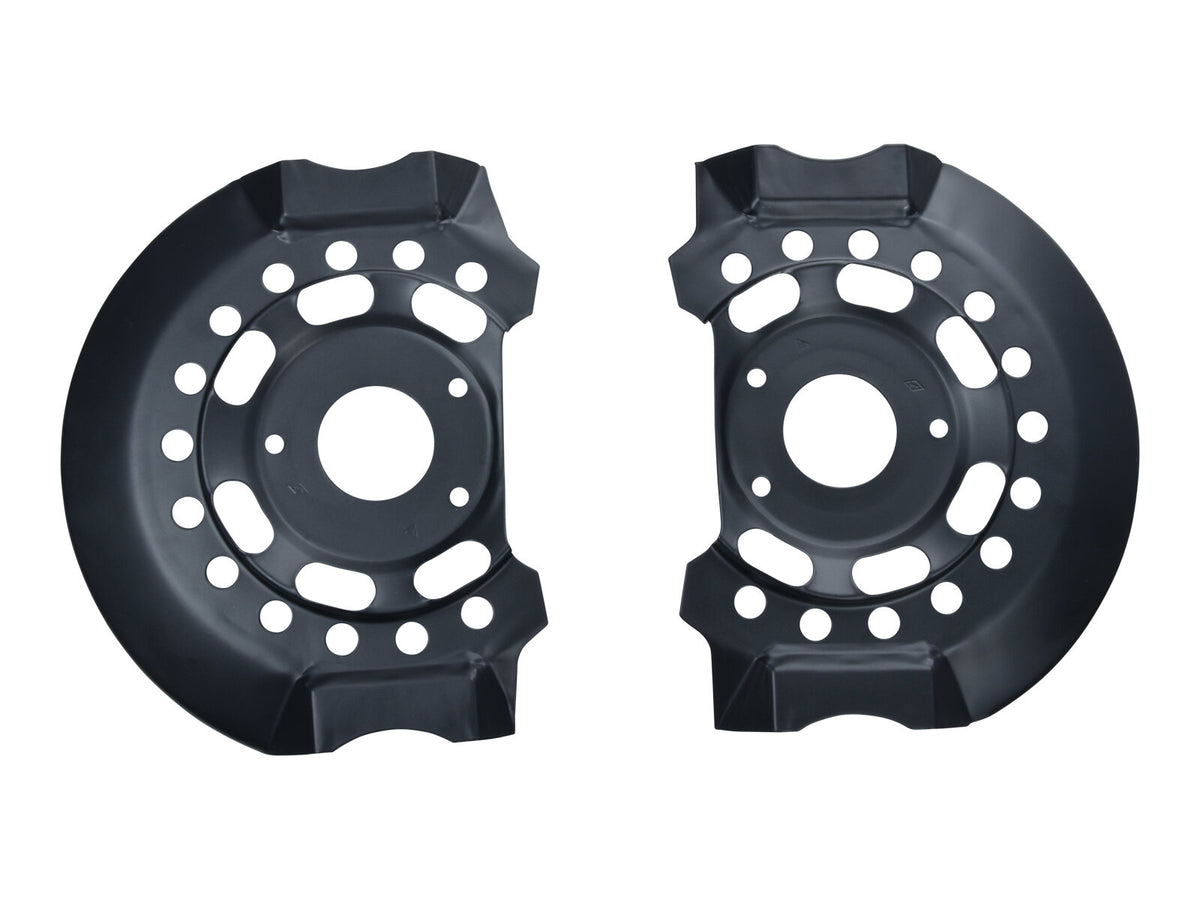 Porsche 911 930 1978-89 Turbo WTL Front Brake Dust Shields Pair 93035180301 partworks