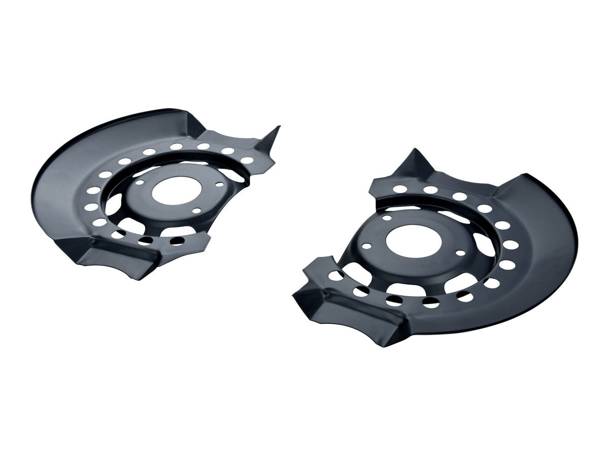 Porsche 911 930 1978-89 Turbo WTL Front Brake Dust Shields Pair 93035180301 partworks