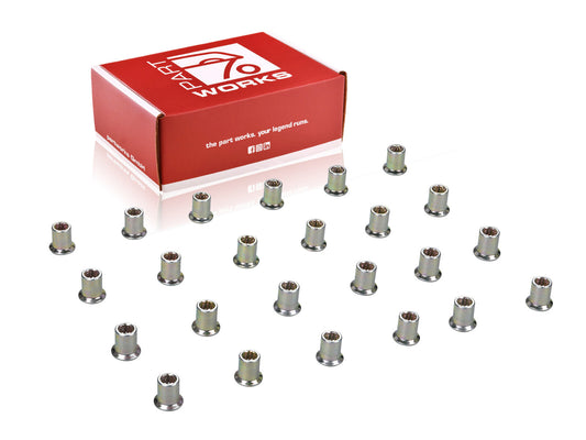 Porsche 964 993 1988-95 24x Cylinder Head Nuts 96410438202 partworks