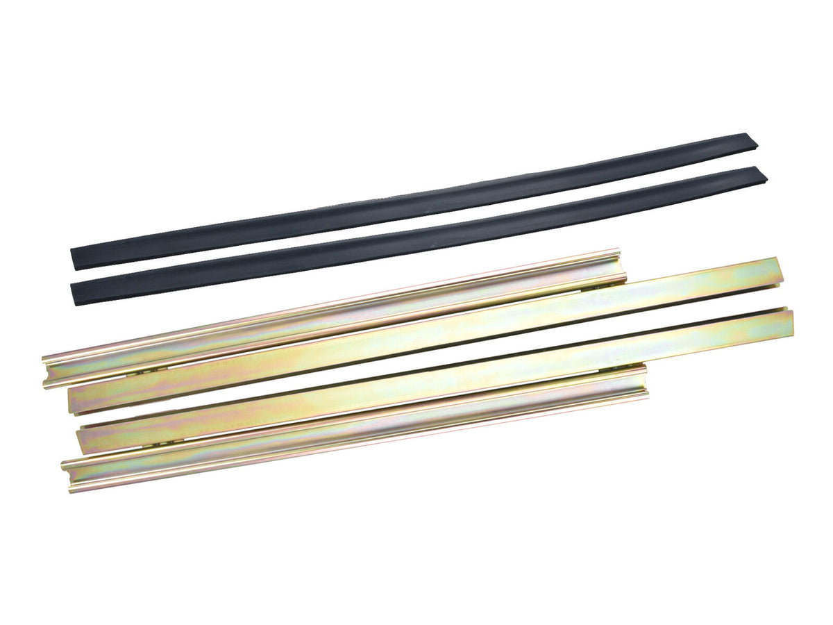 Porsche 911 964 993 1980-97 Coupe Window Regulator Rail and Seal Pair 91154249140 partworks