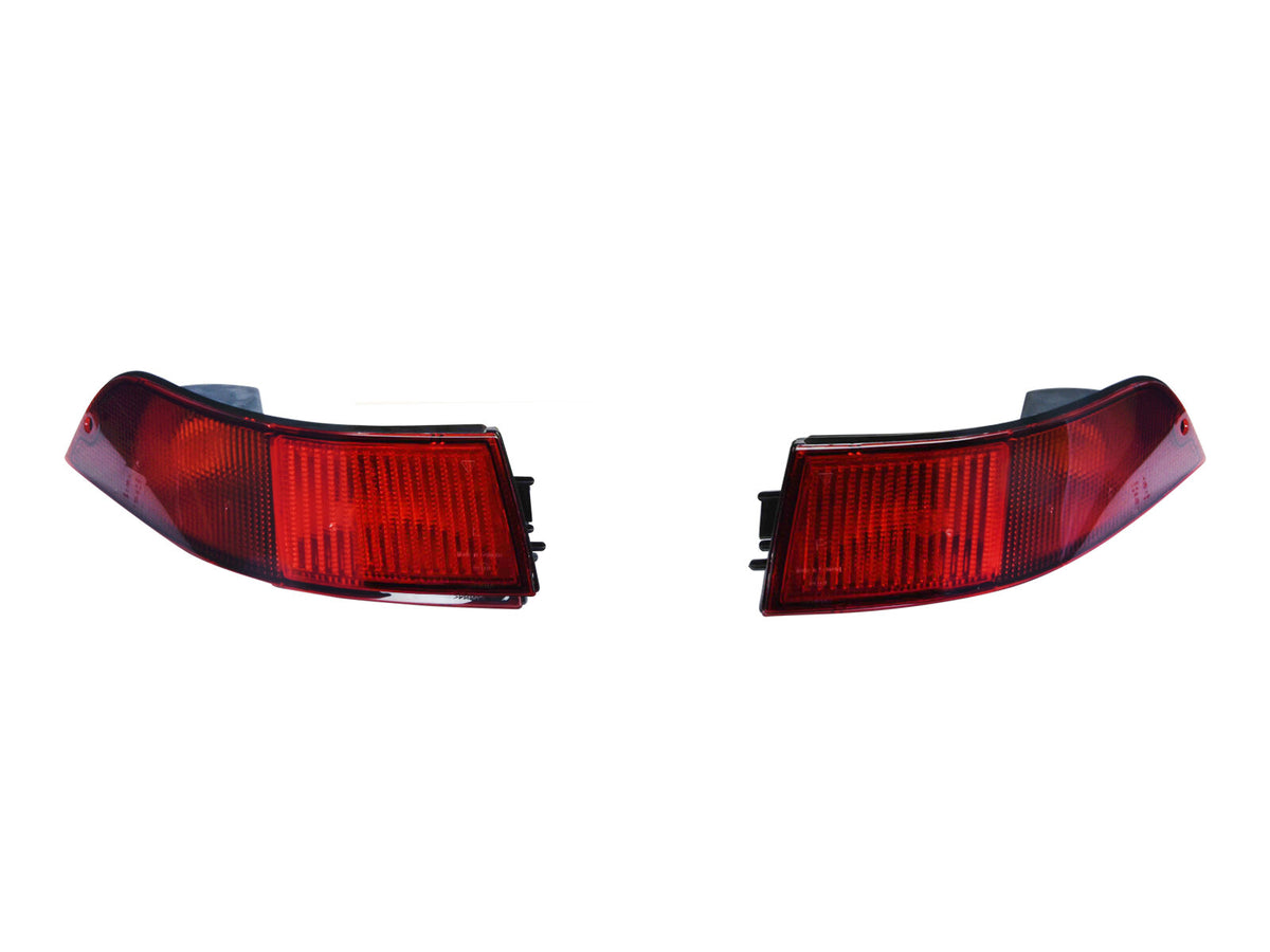 Porsche 993 1994-97 Red Rear Lamp Pair with Housings 99363140301 Hella