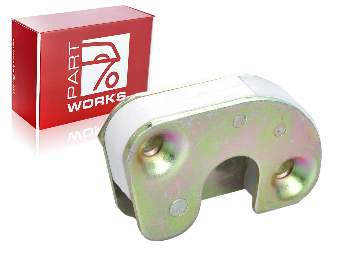 Porsche 911 912E 964 993 1969-97 Left Door Lock Striker Yellow Zinc 91153170102 partworks