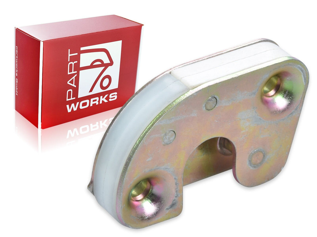 Porsche 911 912E 964 993 1969-97 Right Door Lock Striker Yellow Zinc 90153170201 partworks