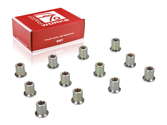 Porsche 964 993 1988-95 12x Cylinder Head Nuts 96410438202 partworks