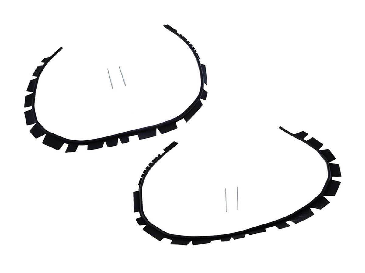 Porsche 993 1993-97 Front Bumper Seal Pair Left and Right 99350554300 partworks