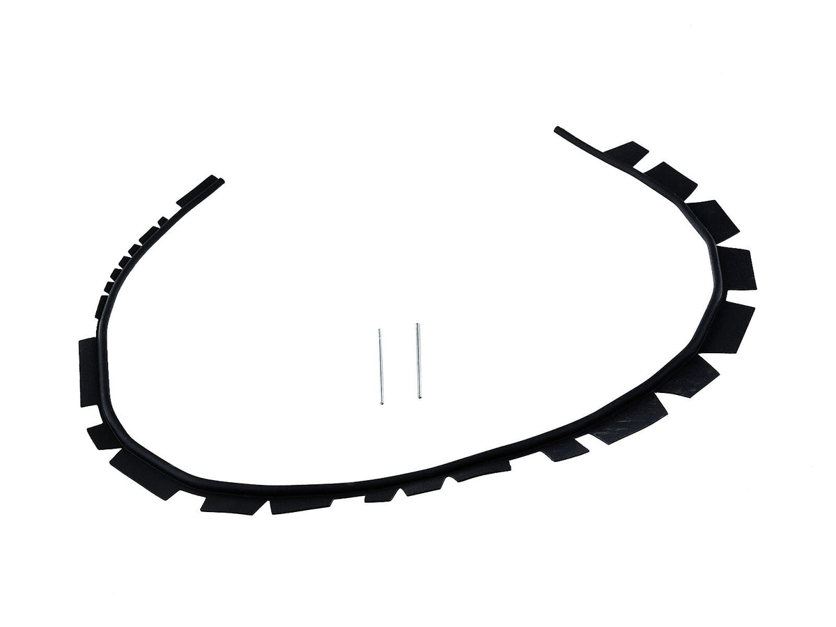 Porsche 993 1993-97 Front Bumper Seal Pair Left and Right 99350554300 partworks