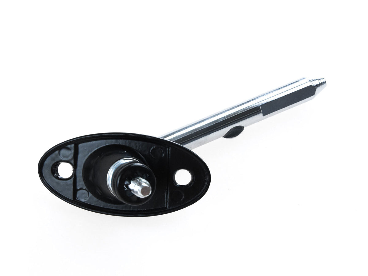 Porsche 911 912E 964 993 1970-95 Coupe Outer Sun Visor Bracket Right Aluminium 96473132001 partworks
