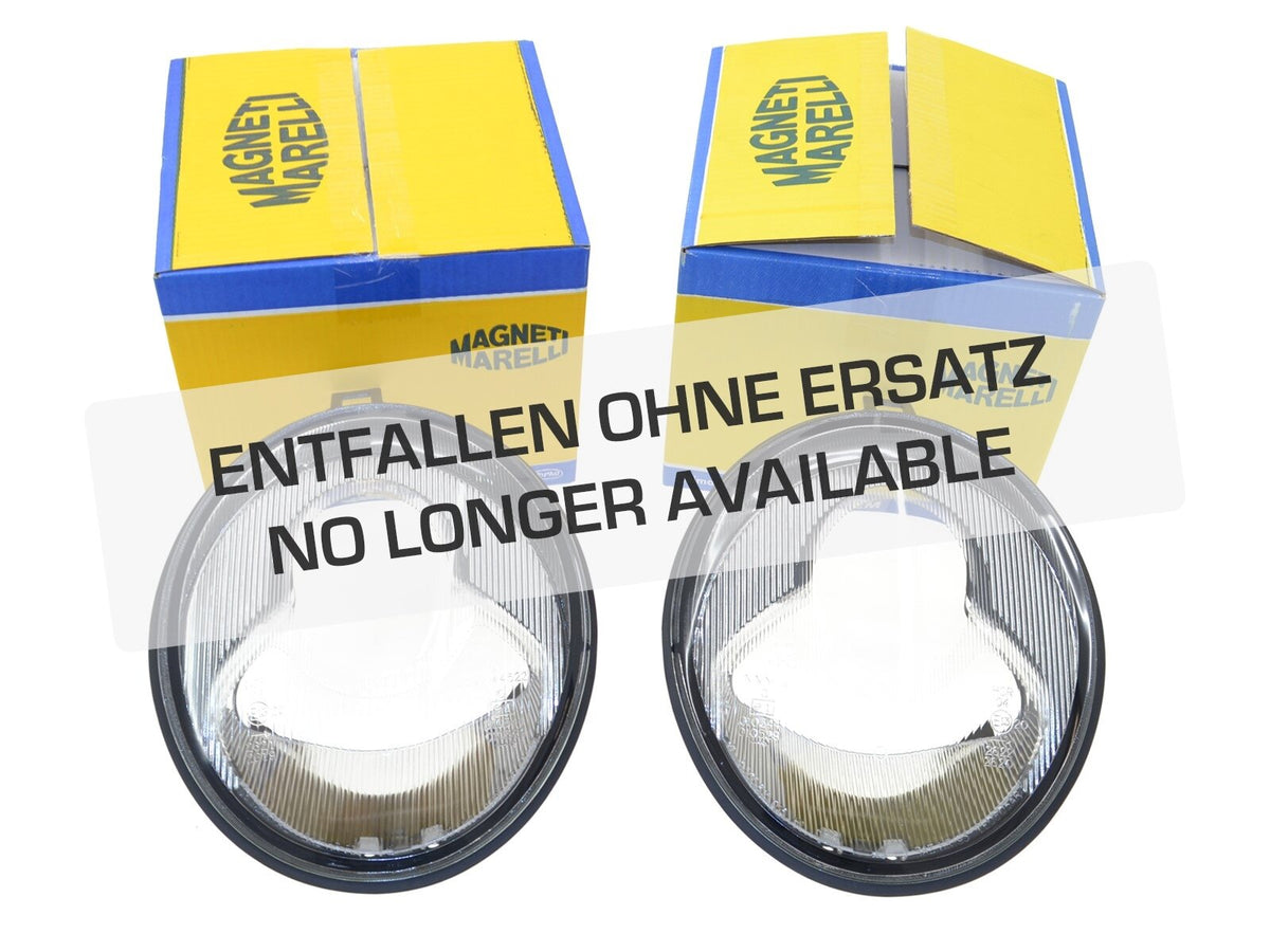 Porsche 993 1994-97 LHD Headlight Lens Pair 99363190200 Magneti Marelli