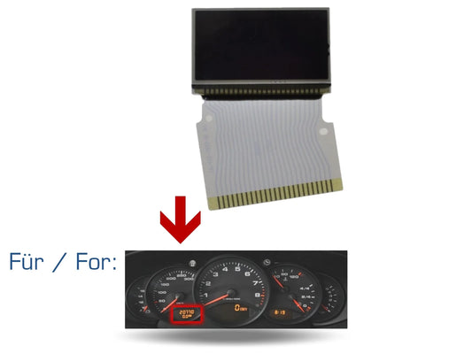 PORSCHE 996 Boxster 986 Speedo  Instrument Cluster On-Board Computer LEFT 99664110501