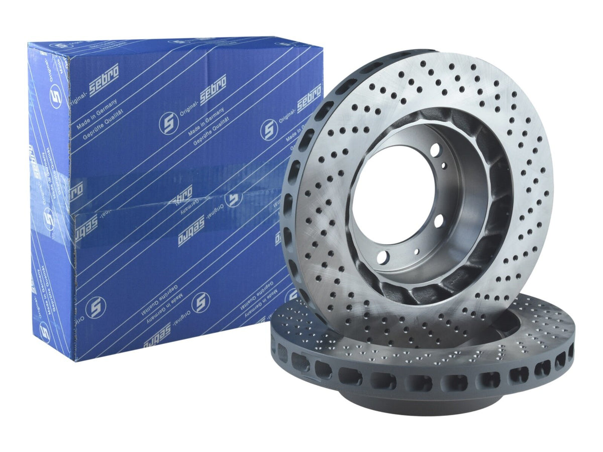 Porsche 993 1994-97 Carrera Front Brake Disc Pair 99335104301 Sebro