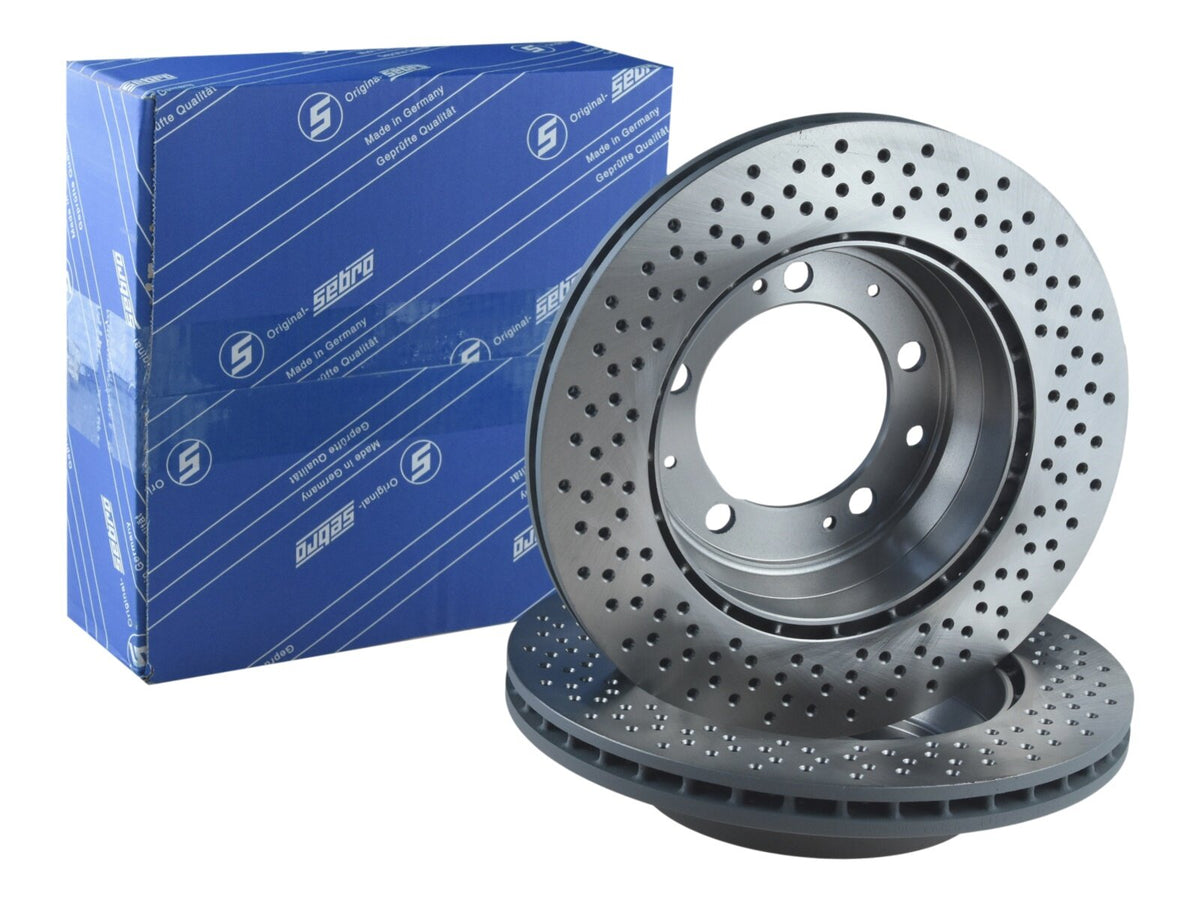 Porsche 993 1994-97 Carrera Rear Brake Disc Pair 99335204102 Sebro