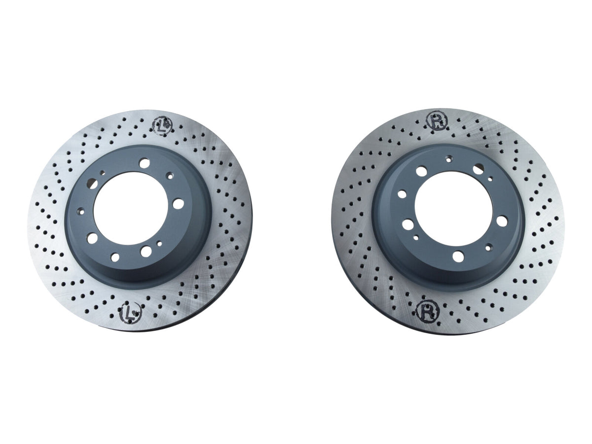 Porsche 993 1995-97 Turbo RS Rear Brake Disc Pair 99335204500 Sebro
