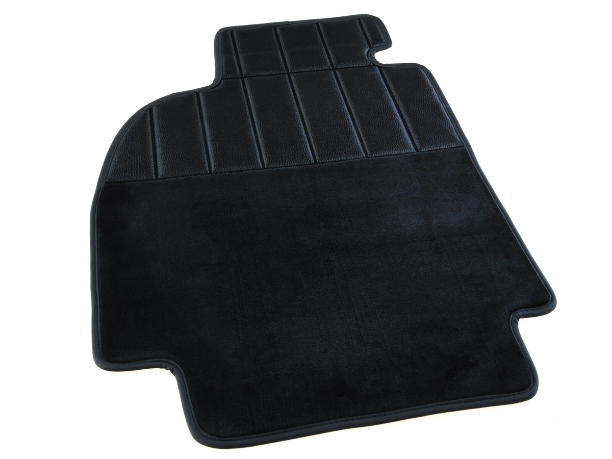 Porsche 964 993 1988-97 LHD Black Velour Floor Mat Set with Heel Protector 96455101200 partworks