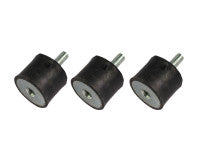 PORSCHE 3x rubber mounts for fuel pump for PORSCHE 911 930 -'77 fuel pump 99970338401 999.703.384.01