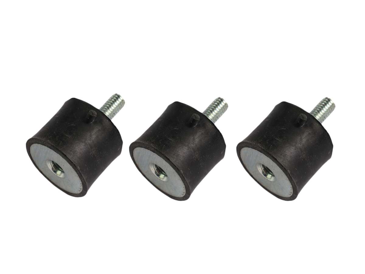 PORSCHE 3x rubber mounts for fuel pump for PORSCHE 911 930 -'77 fuel pump 99970338401 999.703.384.01