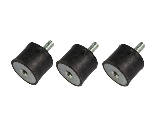 PORSCHE 3x rubber mounts for fuel pump for PORSCHE 911 930 -'77 fuel pump 99970338401 999.703.384.01