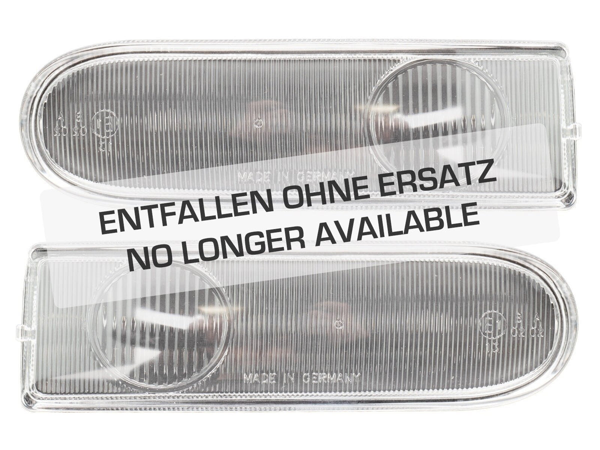 Porsche 993 1994-97 Glass Fog Light Lens Pair 99363108100 Hella