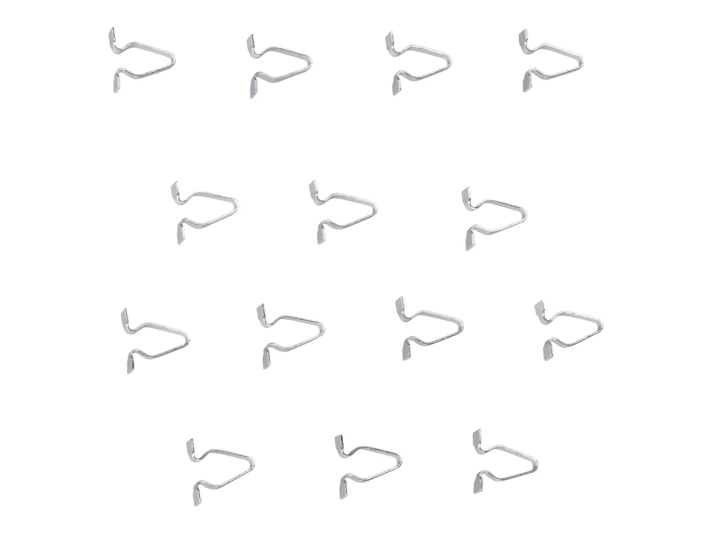 Porsche 911 F/G 964 993 914 14x chrome Trim Clips for  Door card trim Channel Clips 99959132601