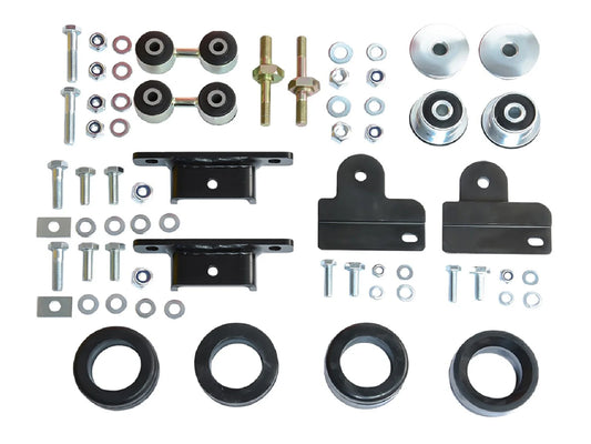 Porsche 924S 944 968 Rear Axle mounting kit bushes and brackets SET 477511051A