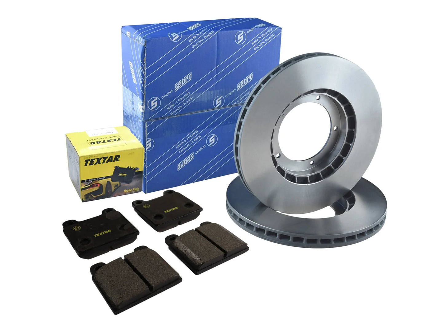 Porsche 911 2.7 SC 3.0 FRONT Brake discs + brake pads 91135195011