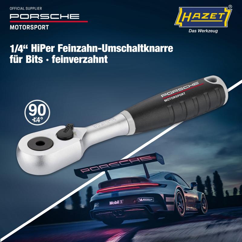 Hazet Porsche Motorsport - Racing Tool Line SmartCase socket wrench set