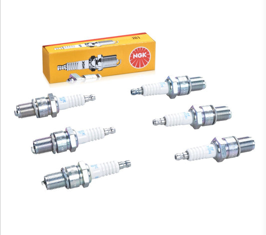 PORSCHE 911 3.2 Carrera 231PS 6 x spark plugs NGK