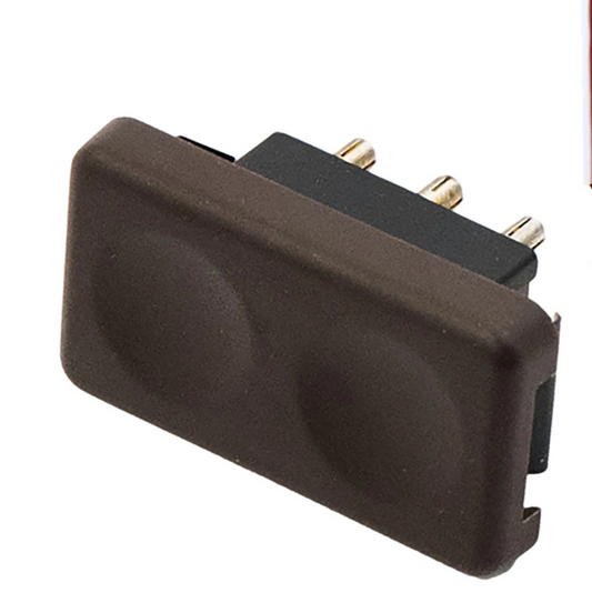 Porsche 924 924S 944 up to -'85 Electric window Switch BROWN 47795962289